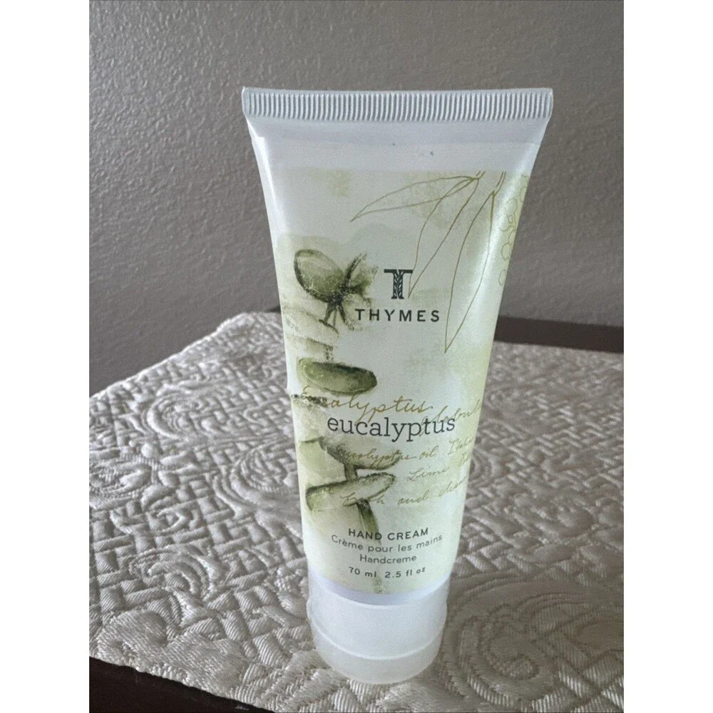 Thymes Eucalyptus Hand Cream 2.5 oz Sealed